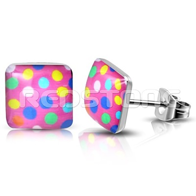 Náušnice z chirurgickej ocele SS1038